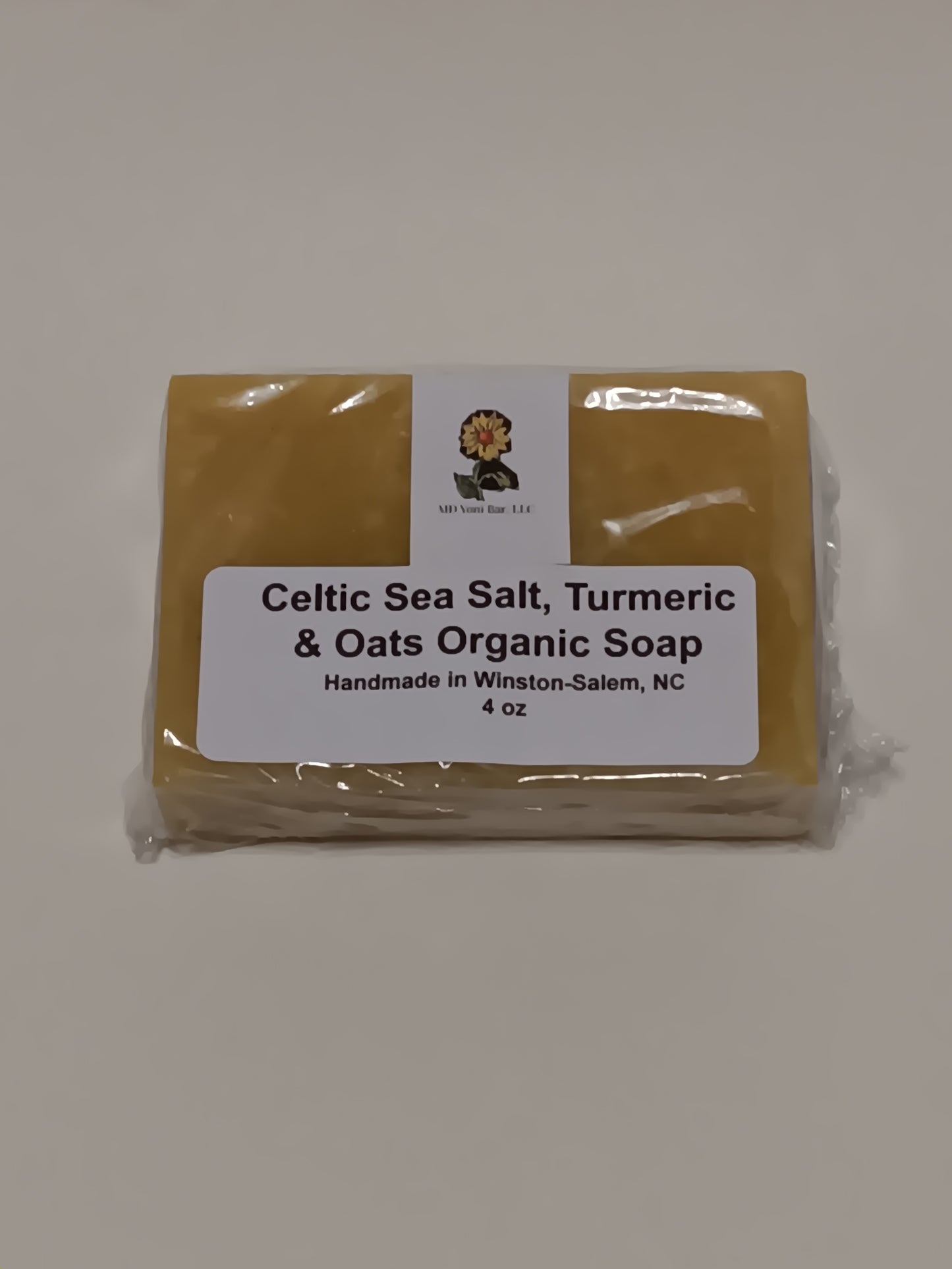 Turmeric, Celtic Sea Salt and Oats Soap