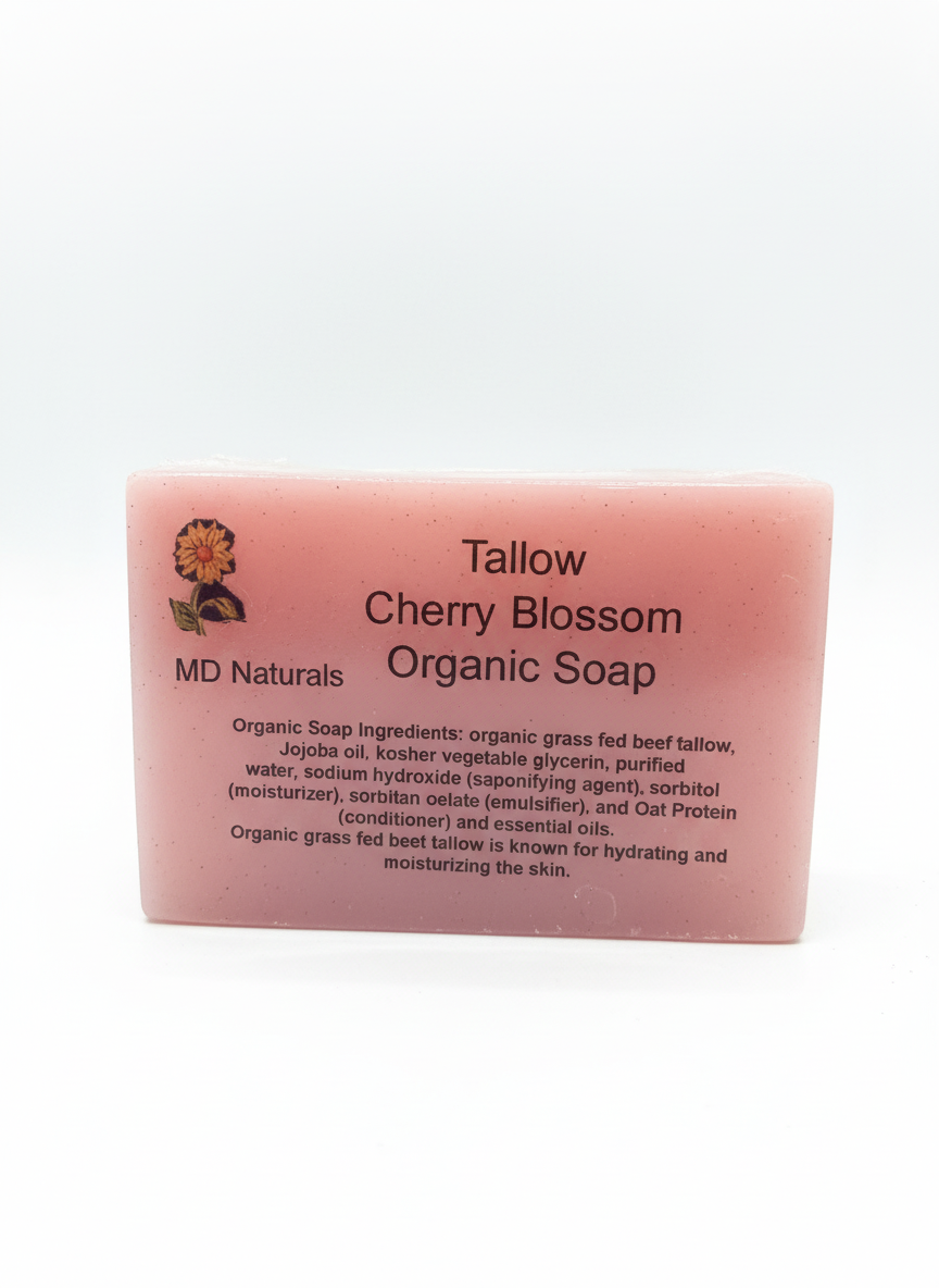 Organic Grass fed Tallow Soap