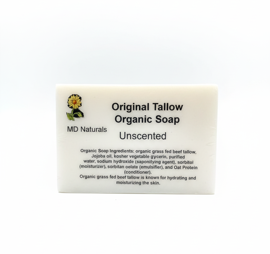 Organic Grass fed Tallow Soap