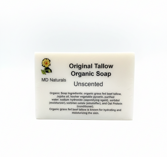 Organic Grass fed Tallow Soap